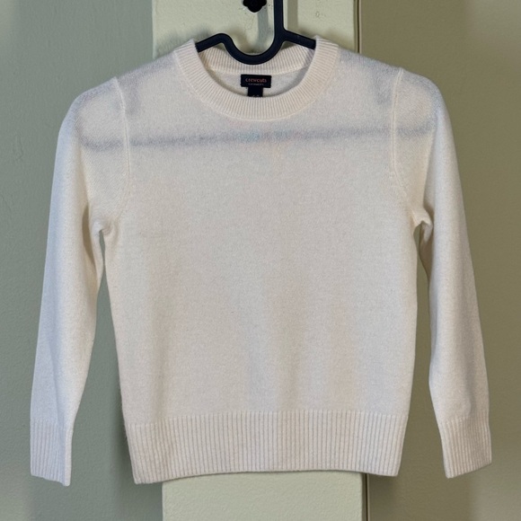 Crewcuts Kids' cashmere crewneck sweater XS (4/5) white - Picture 1 of 5